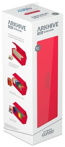 Arkhive Ultimate Guard Deck Case 400+ Monocolor Red