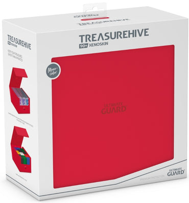 Treasurehive Ultimate Guard Deck Case 90+ Monocolor Red