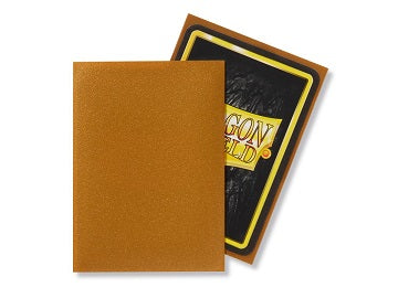 Dragon Shield: Standard 100ct Sleeves - Gold (Matte)