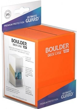 Ultimate Guard Deck Case Boulder 100+ Poppy Topaz (Orange)