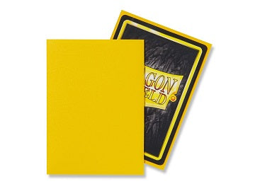 Dragon Shield: Standard 100ct Sleeves - Yellow (Matte)