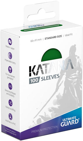 Katana Sleeves 100: Green