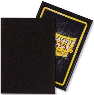 Dragon Shield: Standard 100ct Sleeves - Black (Matte)