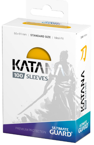 Katana Sleeves 100: Yellow